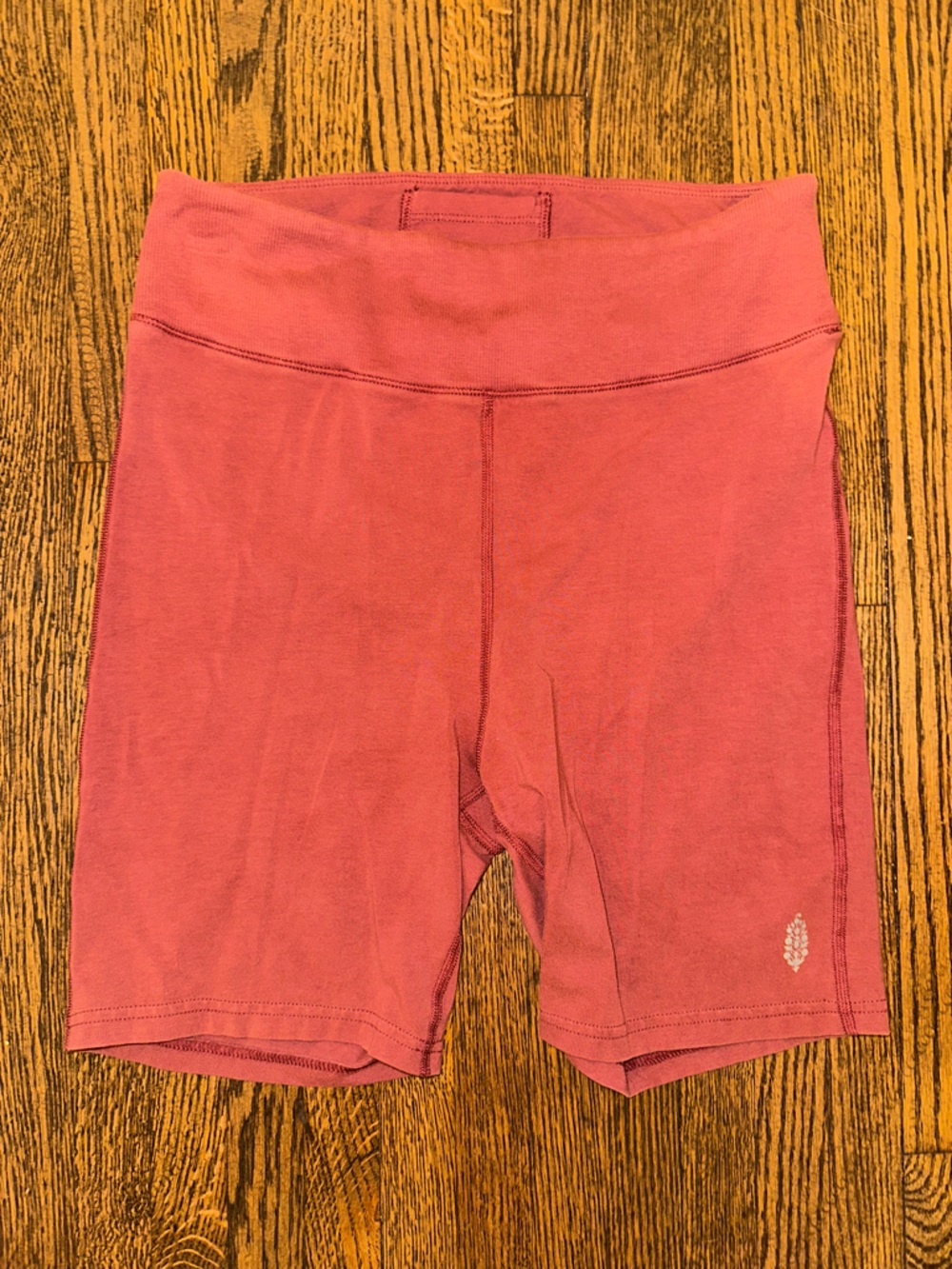 Free People Movement Rust Red Shorts